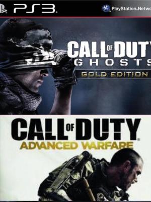 CALL OF DUTY ADVANCED WARFARE + CALL OF DUTY: GHOSTS GOLD EDITION