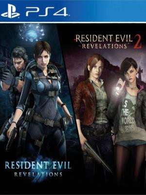 2 JUEGOS EN 1 RESIDENT EVIL REVELATIONS 1 MAS RESIDENT EVIL REVELATIONS 2 PS4