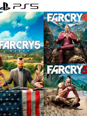 3 JUEGOS EN 1 FAR CRY 3 MAS FAR CRY 4 MAS FAR CRY 5 PS5